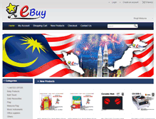 Tablet Screenshot of ebuy.com.my